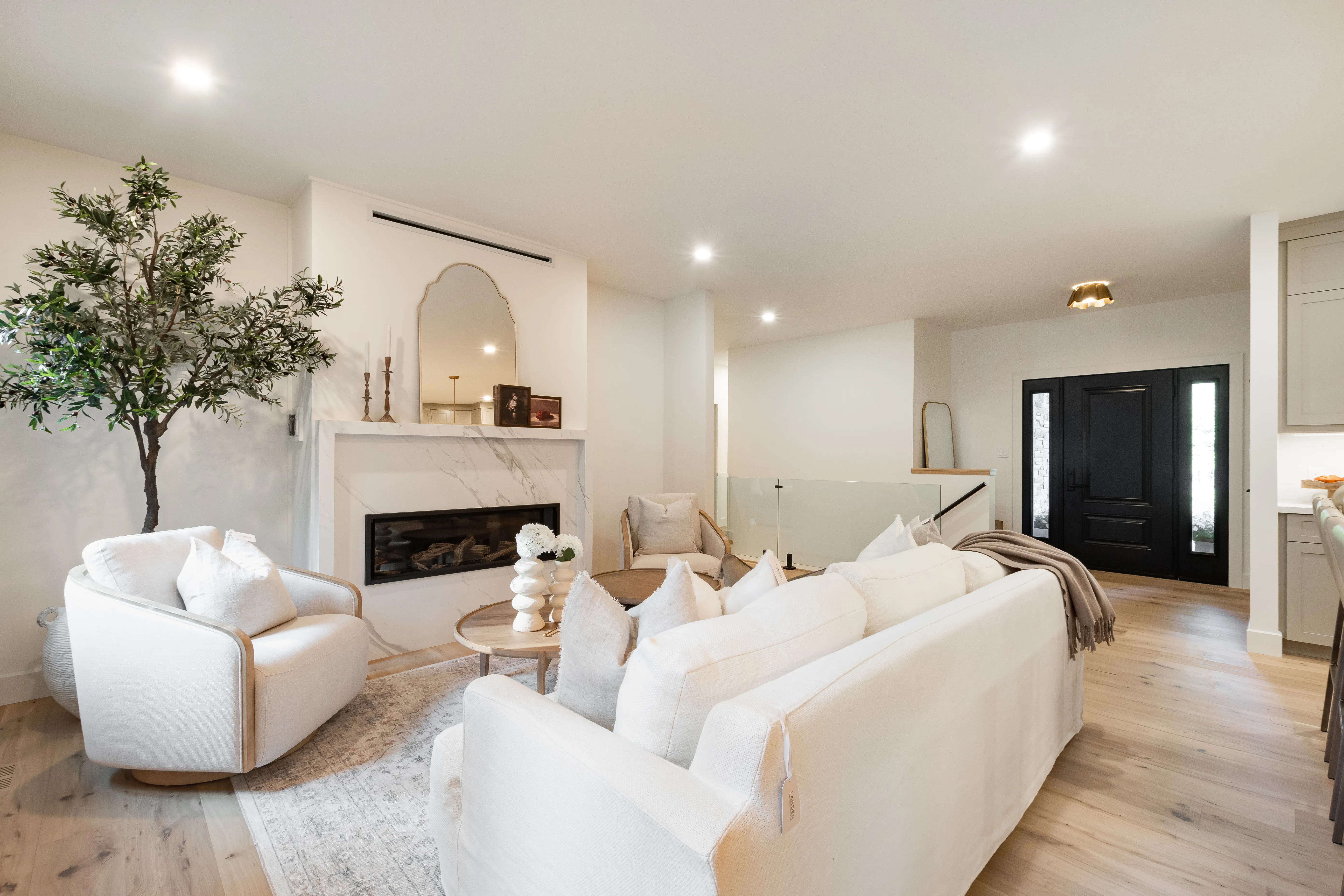 Living room at the Crimson Lane Cottage