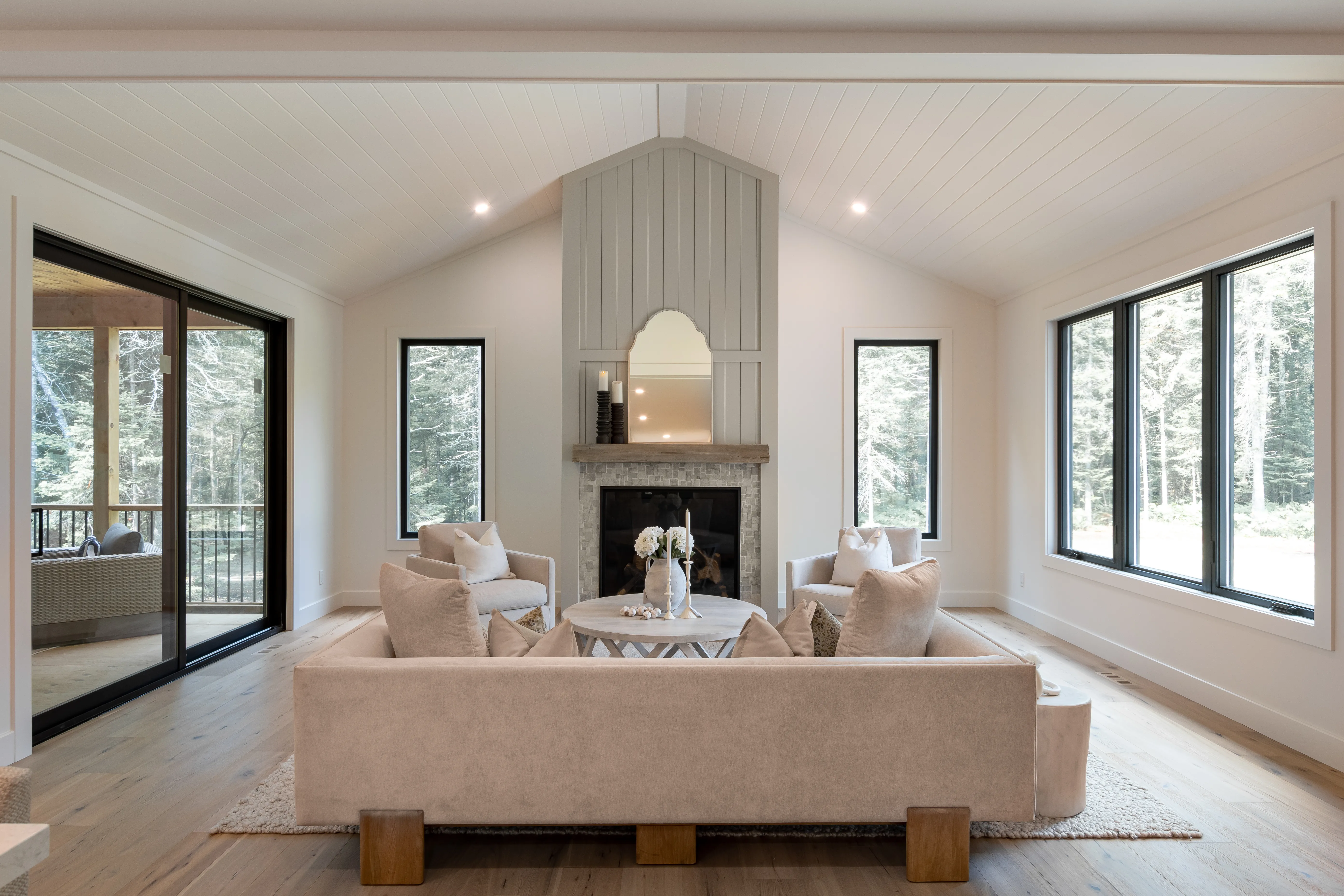 Living room at the Port Sydney Executive Home
