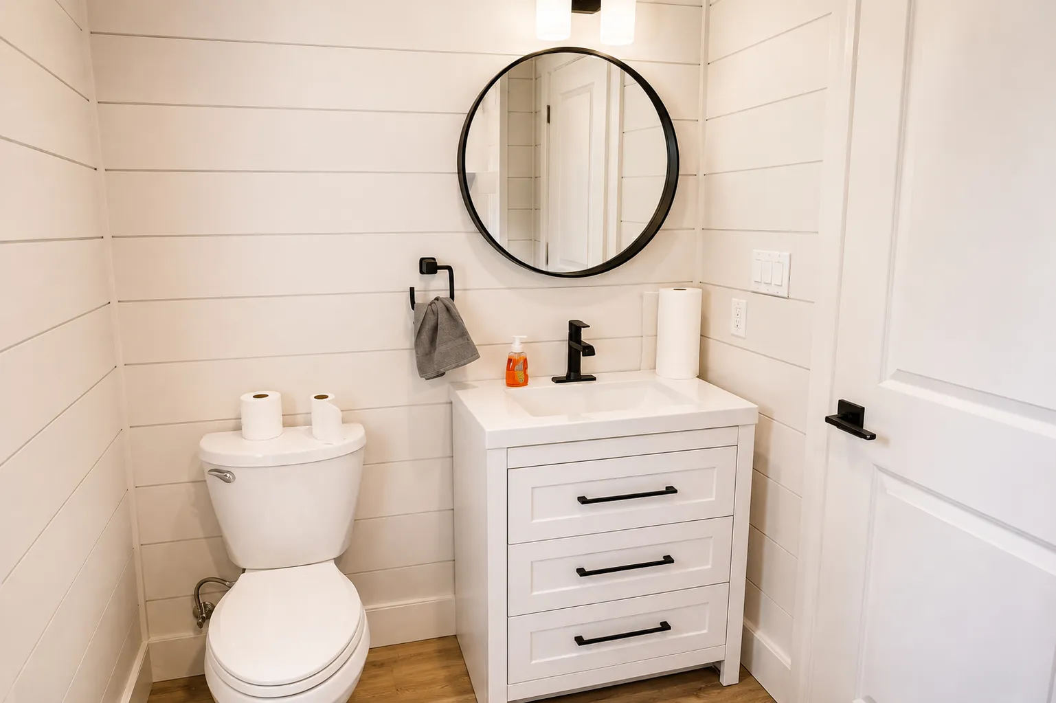 Completed Utterson bathroom